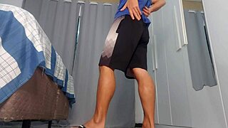 Stepdad Catches Me Masturbating Behind Curtain Wants Me Naked!