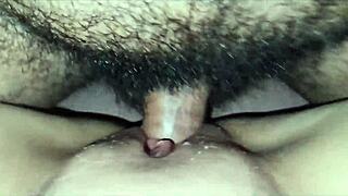 we fucked hard doggystyle then i came all over vallery g's shaved tattooed pussy