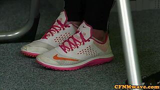 Euro femdom milfs tease and suck naked guys' cocks in cfnm humiliation group