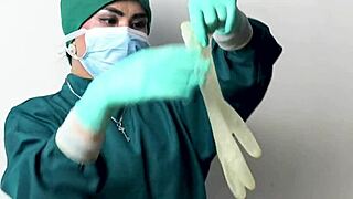 Latex Nurse Gloves Fetish ASMR Drives You Wild!