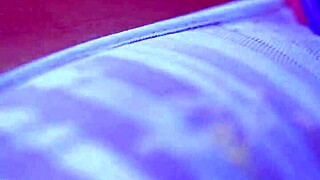 desi beauty's petite pink shaved pussy overflows creamy during solo toy climax