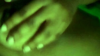 licking my nipples feels sooo good late night...