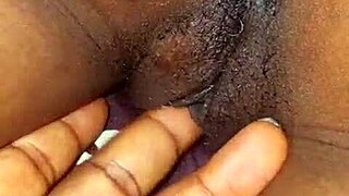 her swollen dripping pussy rides me cowgirl till i cum fast