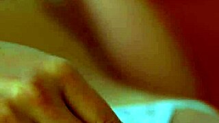 desi beauty's petite pink shaved pussy overflows creamy during solo toy climax