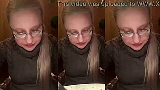 gonna fuck you right here in this restaurant glasses on