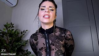 Goddess punishes with cold room discipline and dirty femdom talk