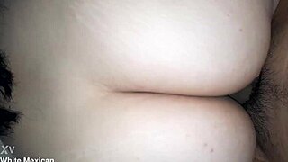 Teen GF's Best Cowgirl On Big White Ass Shaved Pussy