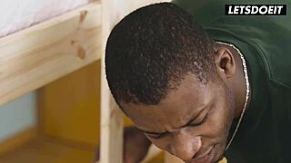 imagine megan fiore's holes drilled deep by bbc roommate in horny hostel