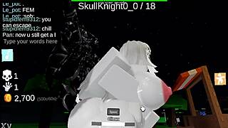 Hot Futanari Chicks Fuck Hard In Roblox Costumes