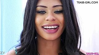 Beautiful ebony model shares first wild sex stories!