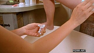 First-time lesbian tries face sitting POV