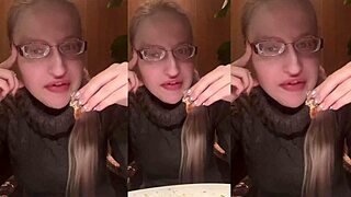 gonna fuck you right here in this restaurant glasses on