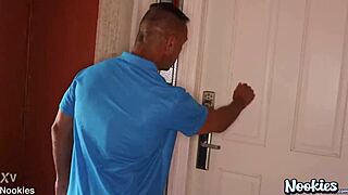 ebony milf naomi foxxx squirts hard during hardcore massage with huge black cock in intense interracial session