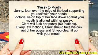 Facialized Babes Suck Dick In Beach Blowbang Party