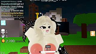 Hot Futanari Chicks Fuck Hard In Roblox Costumes