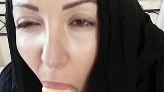 CHANTAL WORSHIPS THAT PENIS AS A DEVOUT NUN Squirts In Hospital Fingering Cum Play