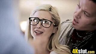 cutest pornstar piper perri deflowered in rough threesome