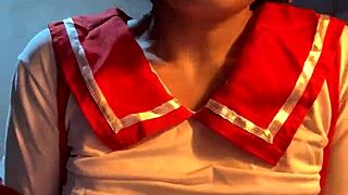 Helena Danae Schoolgirl Whore Dildos Her Wet Vagina Juices