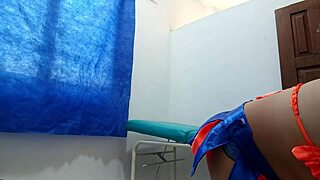 stepdaughter shakes her plugged ass so nicely