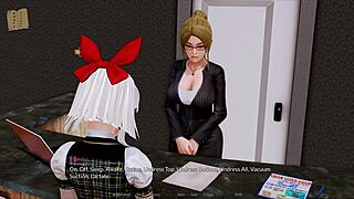 things heat up quick in harem hotel episode 34 game night