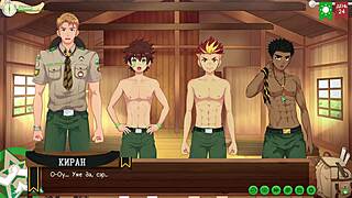Game Camp Friends Fix Beds Hentai Episode Russian Voiceover