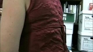 Monster cock pounds friend in office frenzy