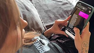 my wife got jealous of ai bot but ended up aroused cum on ass