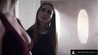 naughty anny aurora sneaks to bang bff's stepdad with subs
