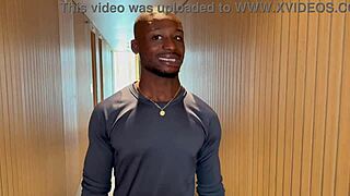 jack nails juicy bitch bent over. big black cock fills her pussy deep.