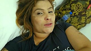 neighbor fills my big flashing pussy with hot cum