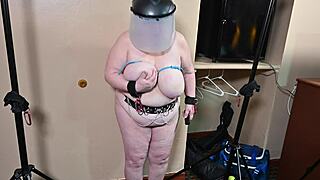 hey check this slut sub fern's big natural tits get udder busted in slo mo roleplay