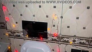 Merry Christmas close-up unshaven pussies pissing in homemade POV compilation