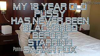 Sarah Fox's 18yo Pussy Bred Black for First Time Ever