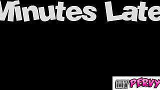 Step-milf sheena ryder: am i hotter than your girl on my cock?