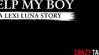 Big Tits Stepmom Lexi Luna Sucks And Fucks Stepson Rough!