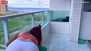 hired latina maid turns into full fetish fuck that ass too good