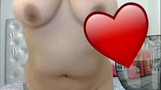 Fiancée Bounces Big Tits in Slow-Mo Videos for My Mexican Masturbation