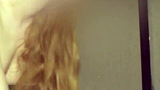 Yes! Oiled teen spreads legs for wild threesome double penetration!