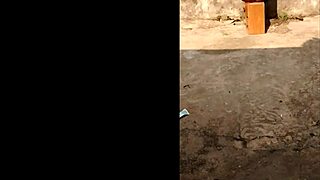 elvie slut masturbates on phone outdoors part 3