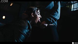 mistress binds amirah adara then face fucks her hard?