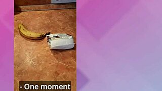 Girlfriend bends over kitchen desk for doggystyle pounding instead of food blogging moans echo