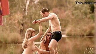 Mishel Karen Leo Embers Gets Lucky with Orgy of Cocks and Pussy Play