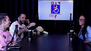 brazilian tattoo teen alice vasconcelos toys up in swingers casting interview