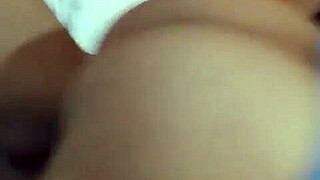 Indonesian college babe calls busty aunt over for long overdue pounding
