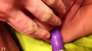 stickin this vibrator right up my ass feels wild