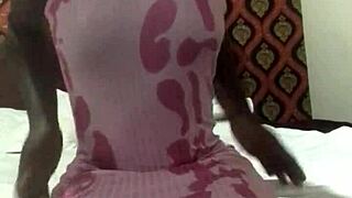 your land lord's away... crazybitch twerks wildly on his bed!