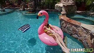 Monster cock destroys shy petite blonde teen in hardcore interracial fuck