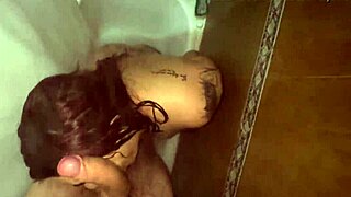 wanna see this busty argentina get licked and fucked in steamy shower?