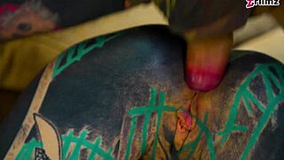 SEXY ALT DREADHEAD RIDES ASS ON COCK