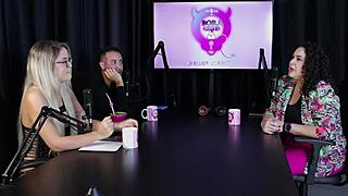 marina karam psychologist bares sheer lingerie in bora cast swinger group